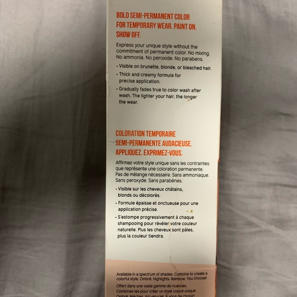 (2for$20) Clairol SEALED Apricot Semi Hair color - Picture 3 of 8